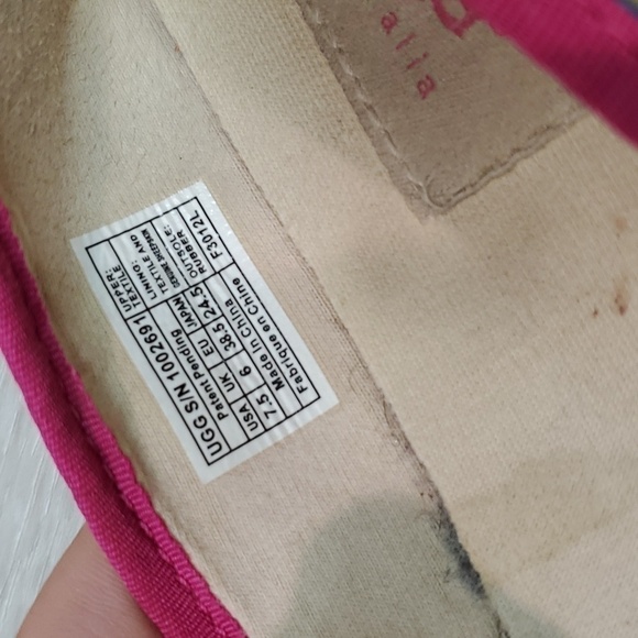 Ugg Australia Women Comfort Loafer Slip on Bow shoes sz 7.5 - Picture 11 of 12